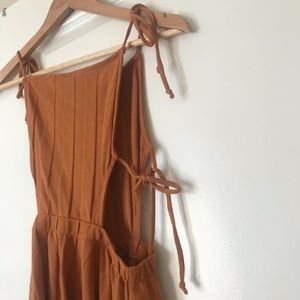 Flirty exposed sides free people dress